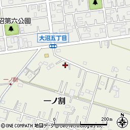 埼玉県春日部市一ノ割1372周辺の地図