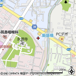 埼玉県坂戸市元町10周辺の地図