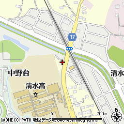 千葉県野田市清水476周辺の地図