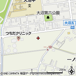 埼玉県春日部市一ノ割1718周辺の地図