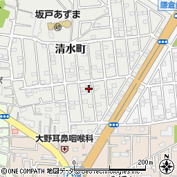 埼玉県坂戸市清水町40-3周辺の地図
