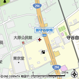 ファミリーマート新守谷駅南店周辺の地図