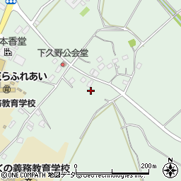 茨城県牛久市久野町639周辺の地図
