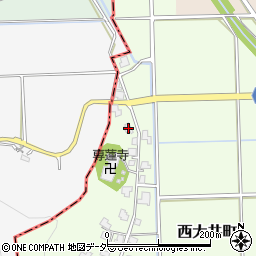 福井県鯖江市西大井町5周辺の地図