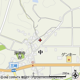 福井県丹生郡越前町中18-1周辺の地図