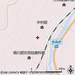 長野県塩尻市奈良井296周辺の地図