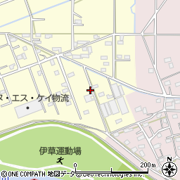 埼玉県比企郡川島町下伊草382周辺の地図