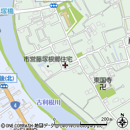 埼玉県春日部市藤塚553周辺の地図