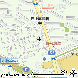 埼玉県上尾市小敷谷621-10周辺の地図