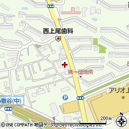 埼玉県上尾市小敷谷621-1周辺の地図