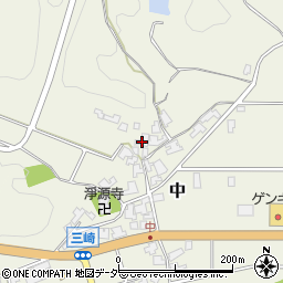 福井県丹生郡越前町中17周辺の地図