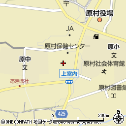 原村社会福祉協議会周辺の地図