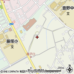 埼玉県春日部市銚子口266周辺の地図