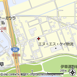 埼玉県比企郡川島町下伊草330周辺の地図