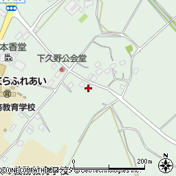 茨城県牛久市久野町640周辺の地図