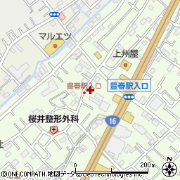埼玉県春日部市増富721周辺の地図