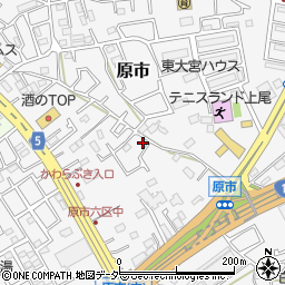 埼玉県上尾市原市3759周辺の地図
