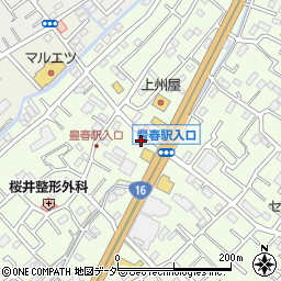 埼玉県春日部市増富760周辺の地図