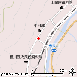 長野県塩尻市奈良井167周辺の地図