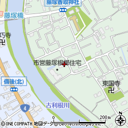 埼玉県春日部市藤塚546周辺の地図