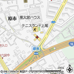 埼玉県上尾市原市3912周辺の地図