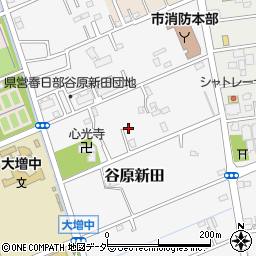 埼玉県春日部市谷原新田2015周辺の地図