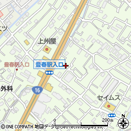 埼玉県春日部市増富566-4周辺の地図