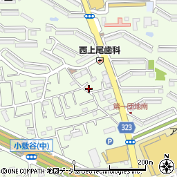 埼玉県上尾市小敷谷857-3周辺の地図