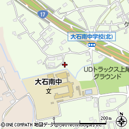 埼玉県上尾市小敷谷1136-3周辺の地図