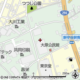 茨城県守谷市立沢周辺の地図