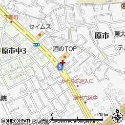 埼玉県上尾市原市3747-4周辺の地図
