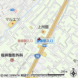 埼玉県春日部市増富807周辺の地図