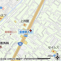 埼玉県春日部市増富717周辺の地図