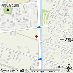 埼玉県春日部市一ノ割675周辺の地図
