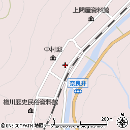 長野県塩尻市奈良井195周辺の地図