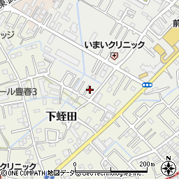 埼玉県春日部市上蛭田2周辺の地図