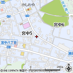 鹿島ミートセンター周辺の地図