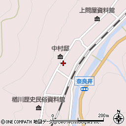長野県塩尻市奈良井182周辺の地図