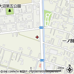 埼玉県春日部市一ノ割575周辺の地図