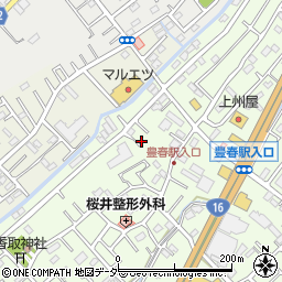 埼玉県春日部市増富27周辺の地図