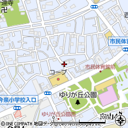 株式会社グリーン花壇　上尾今泉店周辺の地図