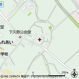 茨城県牛久市久野町632周辺の地図