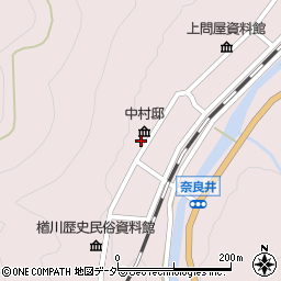 長野県塩尻市奈良井306周辺の地図