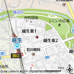 コーポ駅東周辺の地図