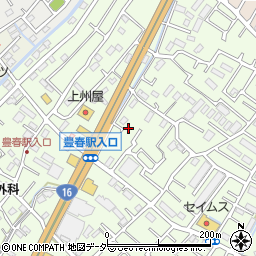 埼玉県春日部市増富568周辺の地図