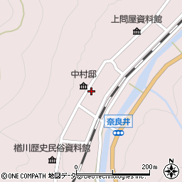 長野県塩尻市奈良井191周辺の地図
