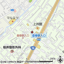 埼玉県春日部市増富879周辺の地図