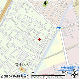 埼玉県春日部市増富440周辺の地図