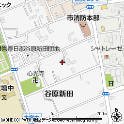 埼玉県春日部市谷原新田2043周辺の地図