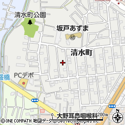 埼玉県坂戸市清水町31周辺の地図